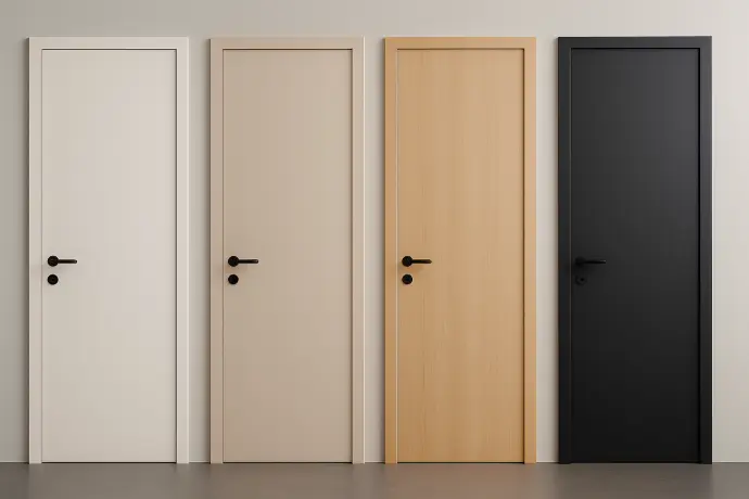 Custom design and installation of wooden doors in Riyadh by MEZ