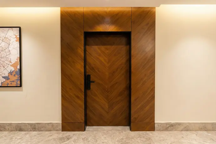 Luxury wooden doors from MEZ with high-end finishes